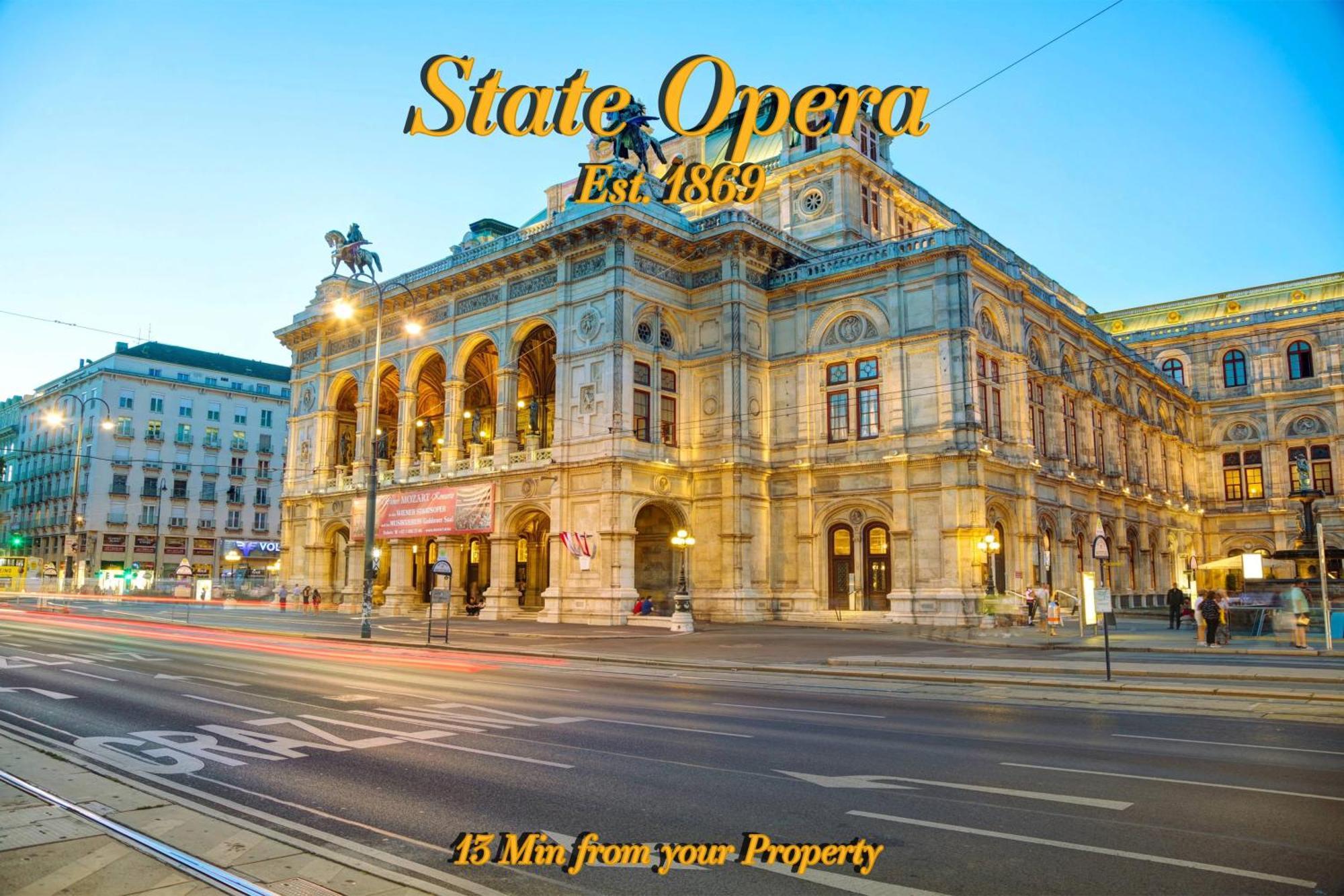 Superb Fully Equipped Apartment, 9 Min To City Center Via Metro Wina Bagian luar foto